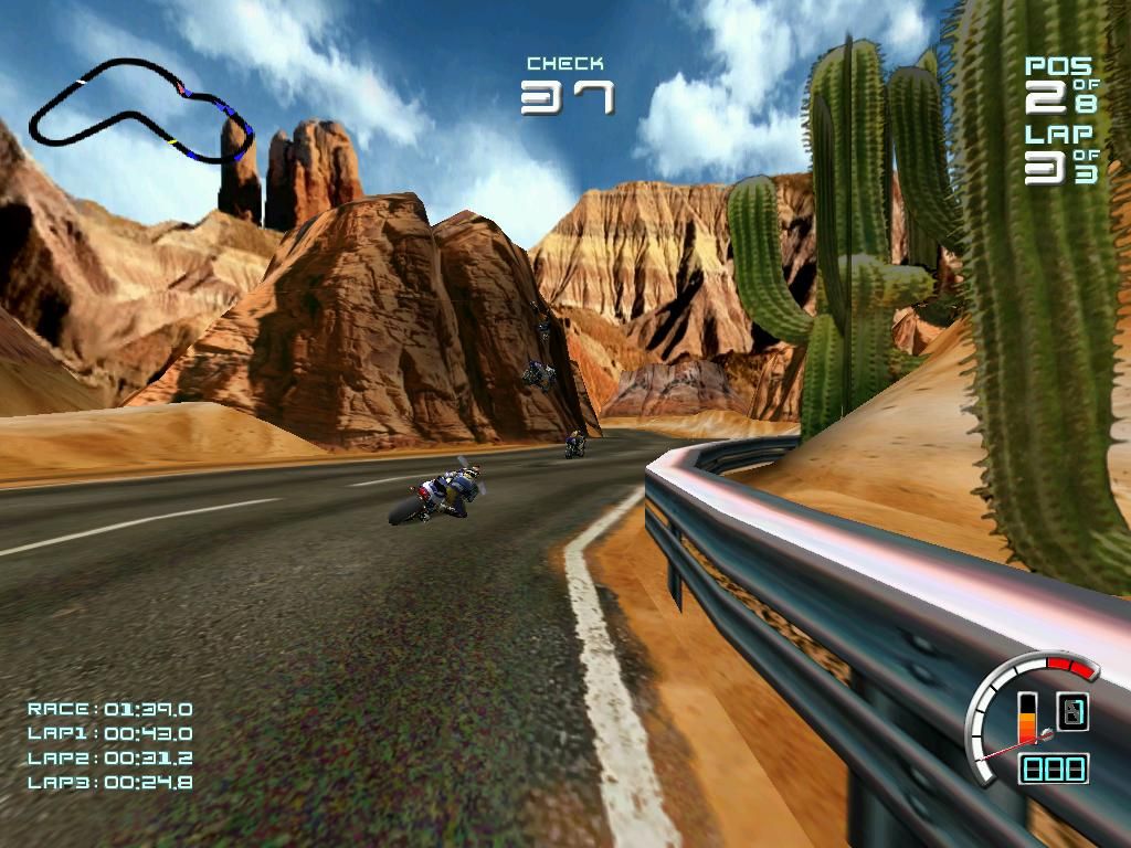 Suzuki Alstare Extreme Racing screenshot 3 for Sega Dreamcast